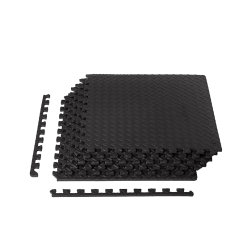Locking Cushion Mats (Black)