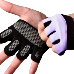 Fingerless Gloves (Purple)